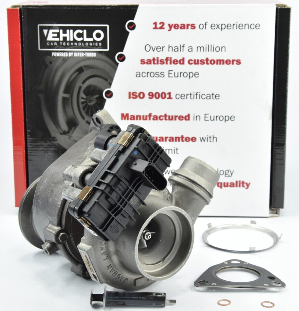 Turbocharger 49335-01960 /49335-01950  Jaguar Land-Rover 1999 ccm 132 kW 180 BHP + GASKETS