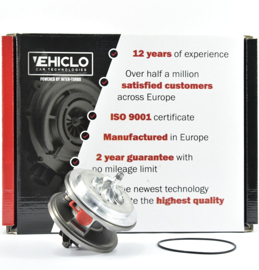 Turbocharger Cartridge CHRA 53039700357 D4HA Euro 5 Hyndai 2.0 CRDI 185 BHP