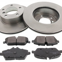 Front Brake Discs Pads Kit For BMW 1 SERIES(E81,E87,F20.F21) 2 SERIES (F22,F23,F87)