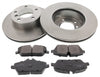 Front Brake Discs Pads Kit For BMW 1 SERIES(E81,E87,F20.F21) 2 SERIES (F22,F23,F87)
