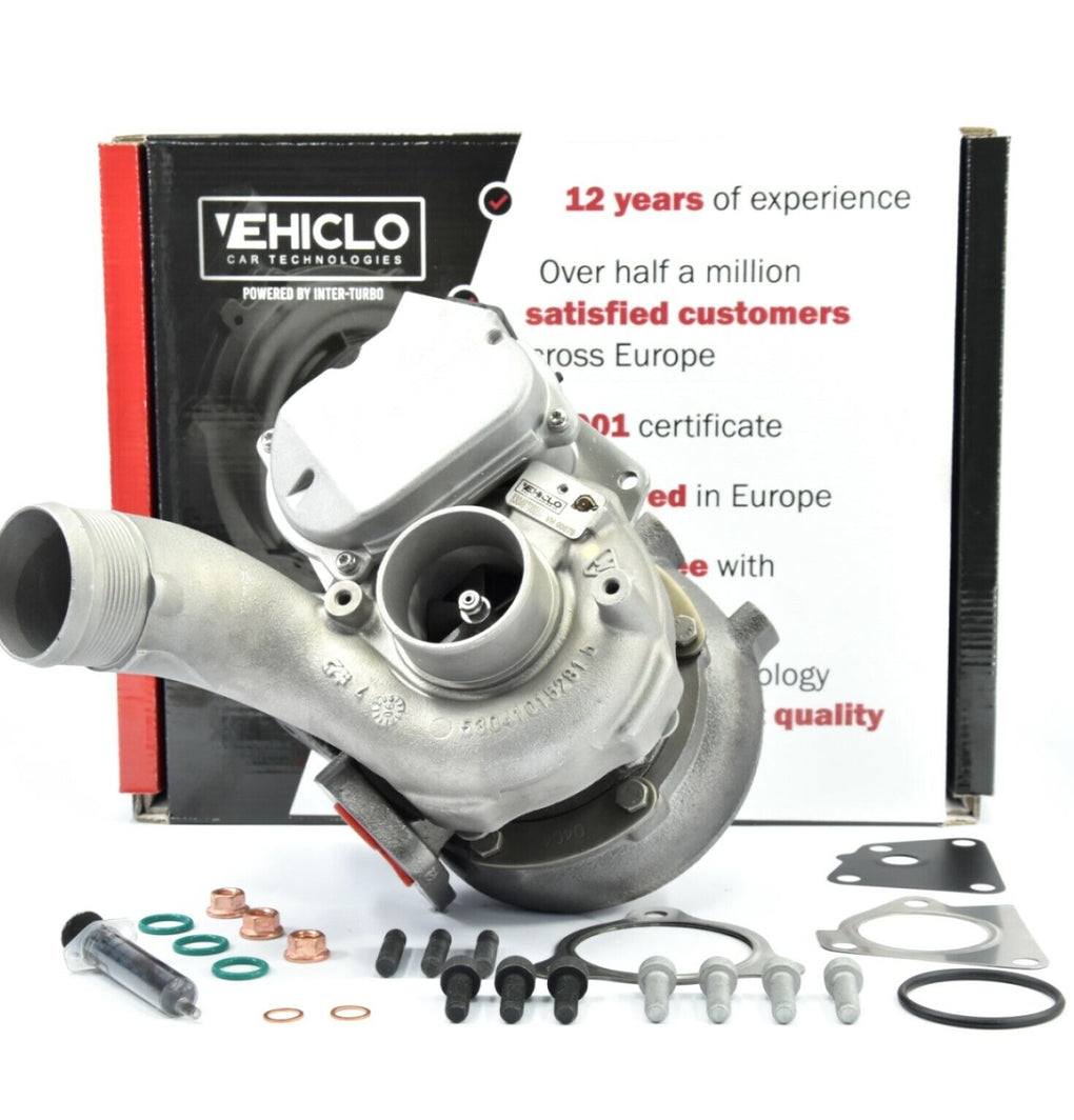 Turbocharger 53049700055 Audi A4 A6 2.7 TDI 2698 ccm 132 kW 180 BHP + GASKETS