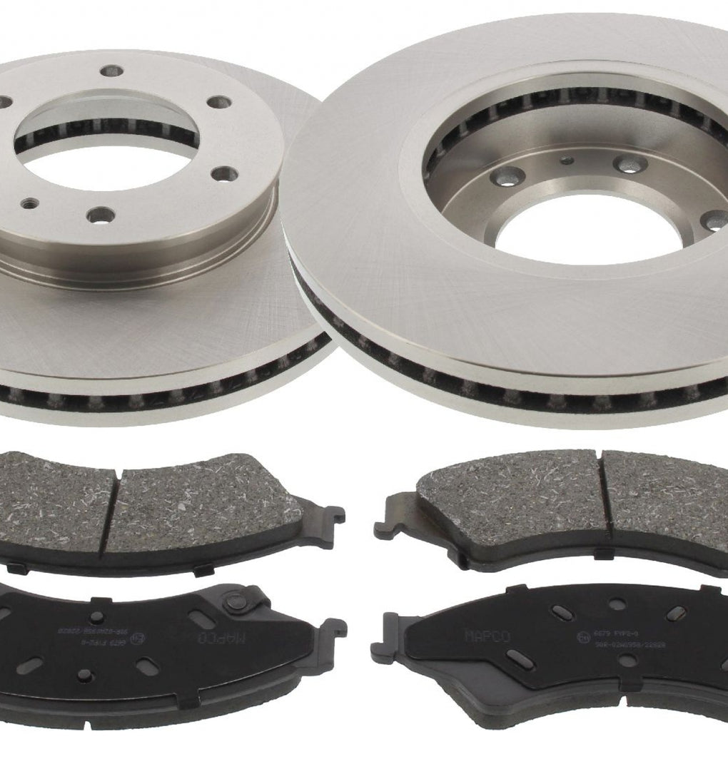 Set Brake Discs Pads Kit For FORD RANGER MAZDA BT-50 Pickup