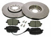 Front Brake Discs Pads Kit For SEAT CORDOBA IBIZA SKODA FABIA I II ROOMSTER VW POLO