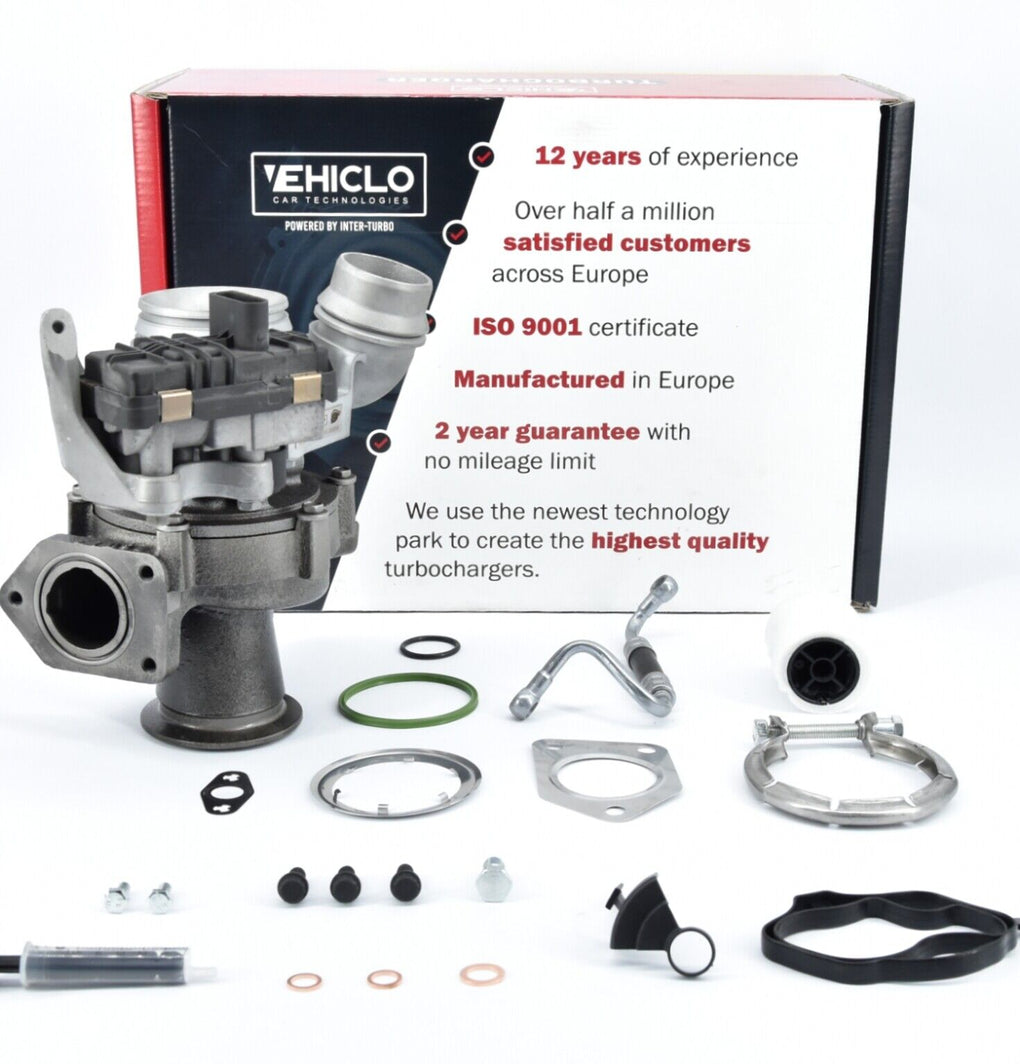 Turbocharger 49335-00600 BMW 120 d 320 d X1 X3 1995 ccm 135 kW 184 BHP + GASKETS