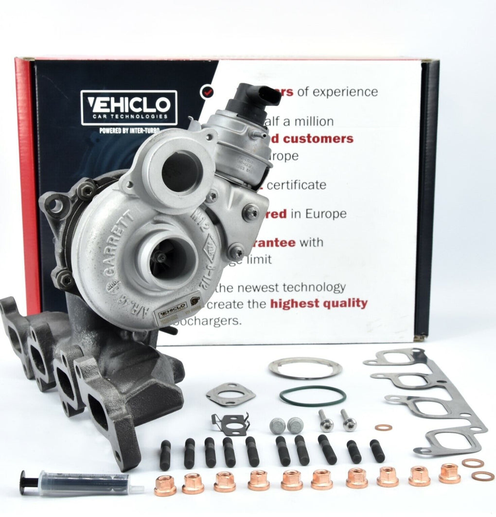 Turbocharger 792290 Volkswagen T5 Transporter 2.0 TDI 1968 ccm 140 BHP + GASKETS