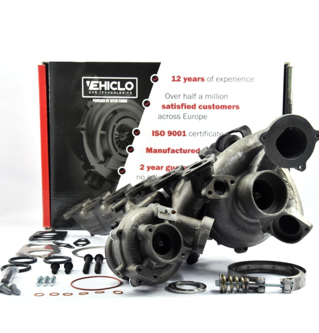 BiTurbocharger 54399700065 53269700004 BMW 335 535 635 2993 ccm 210 kW 286 BHP