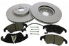 Front Brake Discs Pads Kit For AUDI A4, A5, A6, A7, Q5
