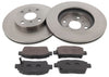 Front Brake Discs Pads Kit For TOYOTA YARIS