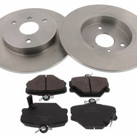 Front Brake Discs Pads Kit For SMART FORTWO