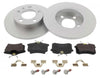 Rear Brake Discs Pads Kit For AUDI A1, A2, A3, TT, SEAT CORDOBA, IBIZA, LEON, TOLEDO, SKODA FABIA, OCTAVIA, ROOMSTER, VW BORA, GOLF, NEW BEETLE, POLO