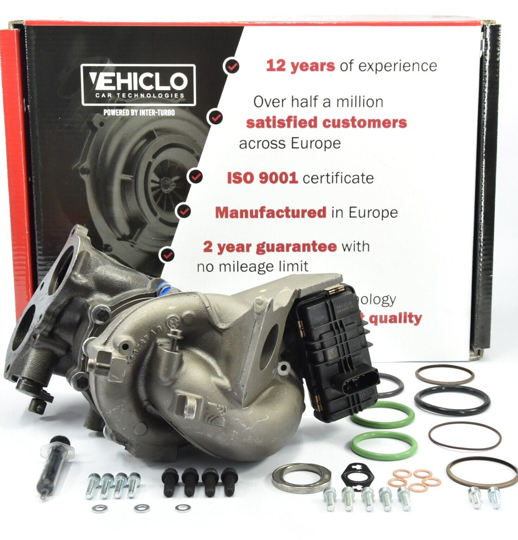 Turbocharger 53039700247 550d 750d X5 X6 BMW 2993 ccm 280 kW 381 BHP + GASKETS