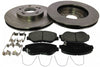 Front Brake Discs Pads Kit For HONDA CR-V II
