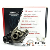 Turbocharger 801374-0004 for Nissan Mercedes Renault 1461 ccm 90 BHP + GASKETS