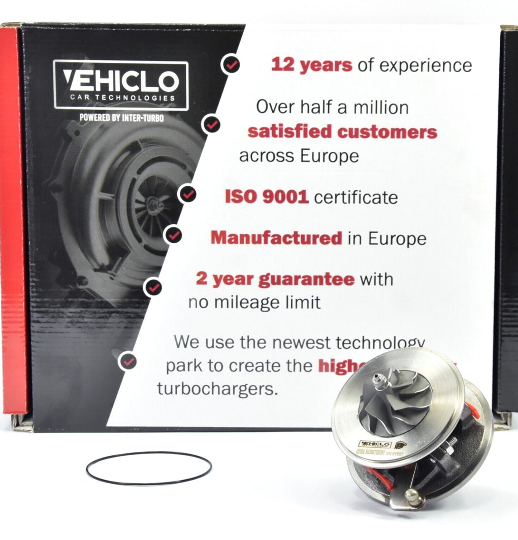Turbocharger Cartridge CHRA 54399700061 Land Rover 3.6 TDV8 3628 ccm 272 BHP