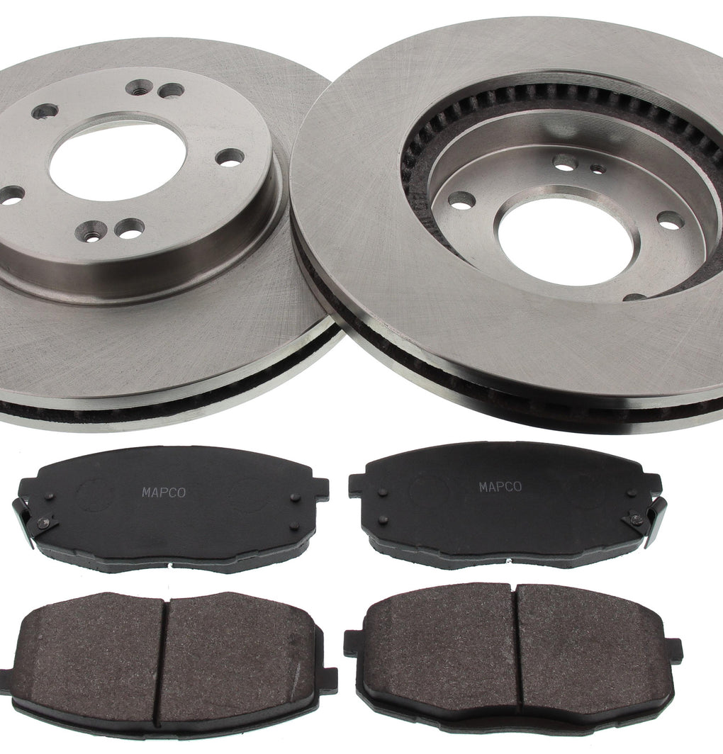 Front Brake Discs Pads Kit For HYUNDAI i30, KIA CEE'D, PRO CEE'D