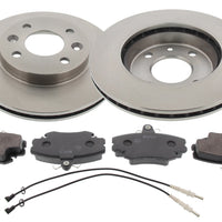 Front Brake Discs Pads Kit For RENAULT CLIO, MEGANE, THALIA, 9 11,19,