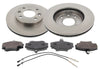 Front Brake Discs Pads Kit For RENAULT CLIO, MEGANE, THALIA, 9 11,19,
