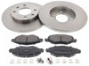 Front Brake Discs Pads Kit For CITROEN XSARA, PEUGEOT 206 306
