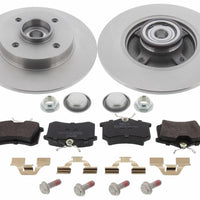 Rear Brake Discs Pads Kit For CITROEN C4, PEUGEOT 307
