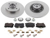 Rear Brake Discs Pads Kit For CITROEN C4, PEUGEOT 307