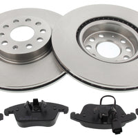 Front Brake Discs Pads Kit For AUDI Q3 SEAT ALHAMBRA VW SHARAN, TIGUAN