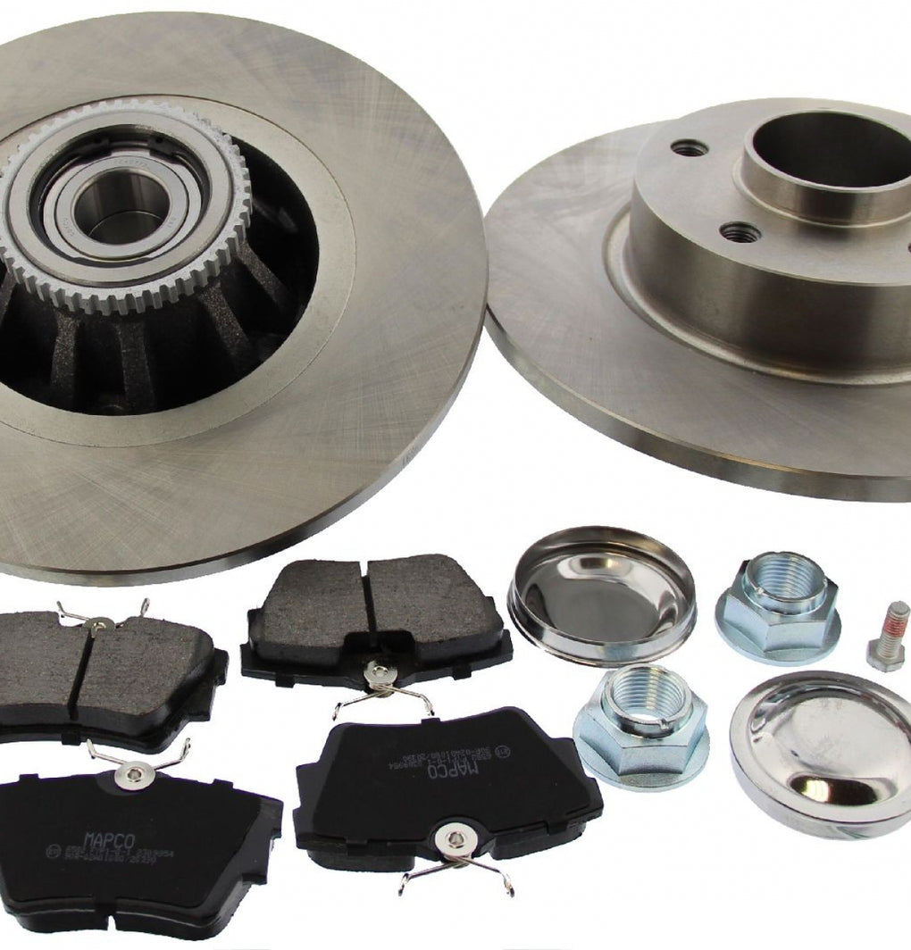 Rear Brake Discs Pads Kit For NISSAN PRIMASTAR, VAUXHALL VIVARO, RENAULT TRAFIC