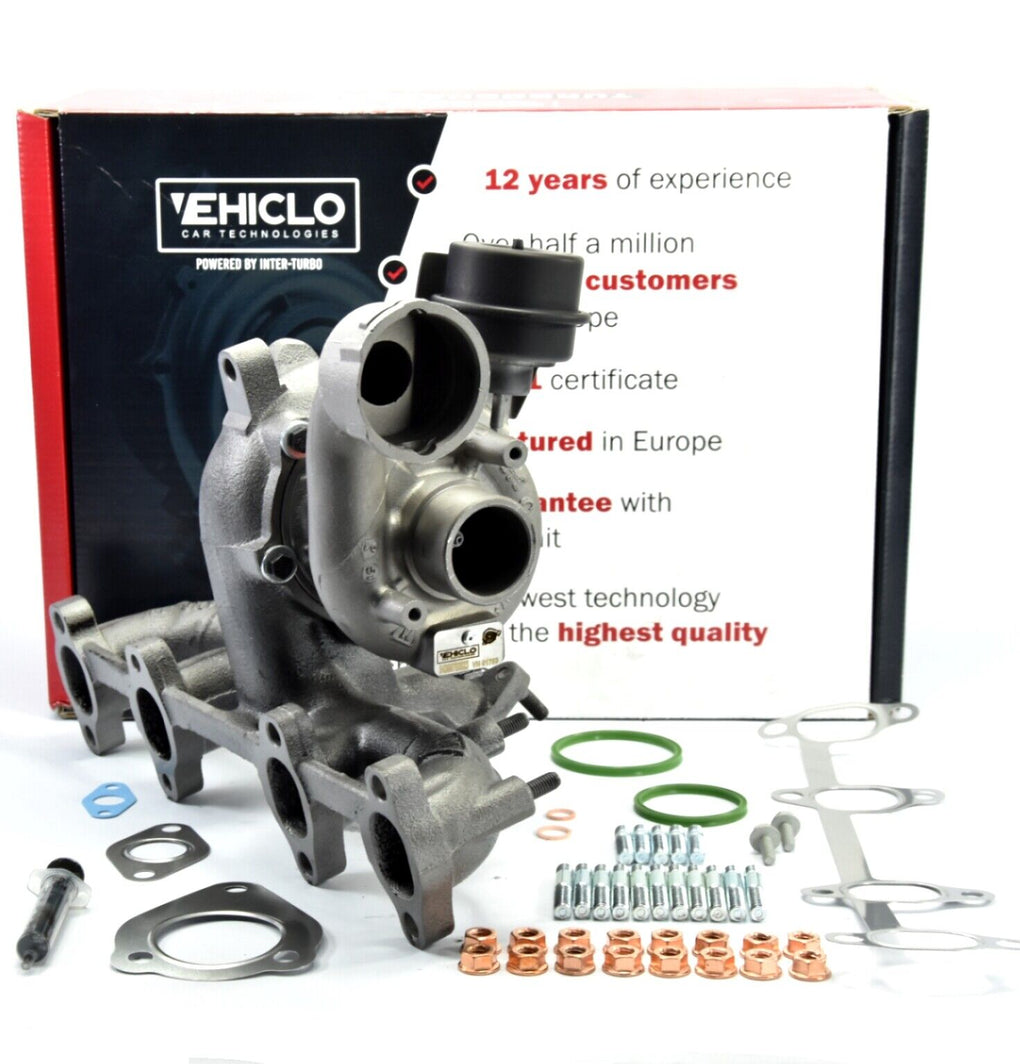 Turbocharger 54399700023 Seat Skoda Volkswagen 1896 ccm 96 kW 130 BHP + GASKETS