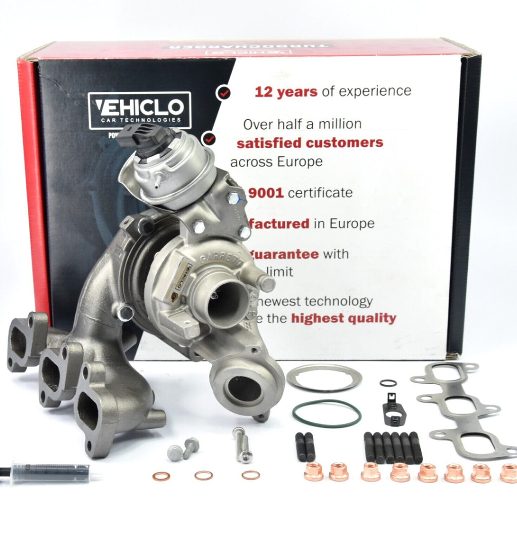 Turbocharger 789016 Seat Ibiza IV Skoda Fabia II 1.2 TDI 55 kW 75 BHP + GASKETS