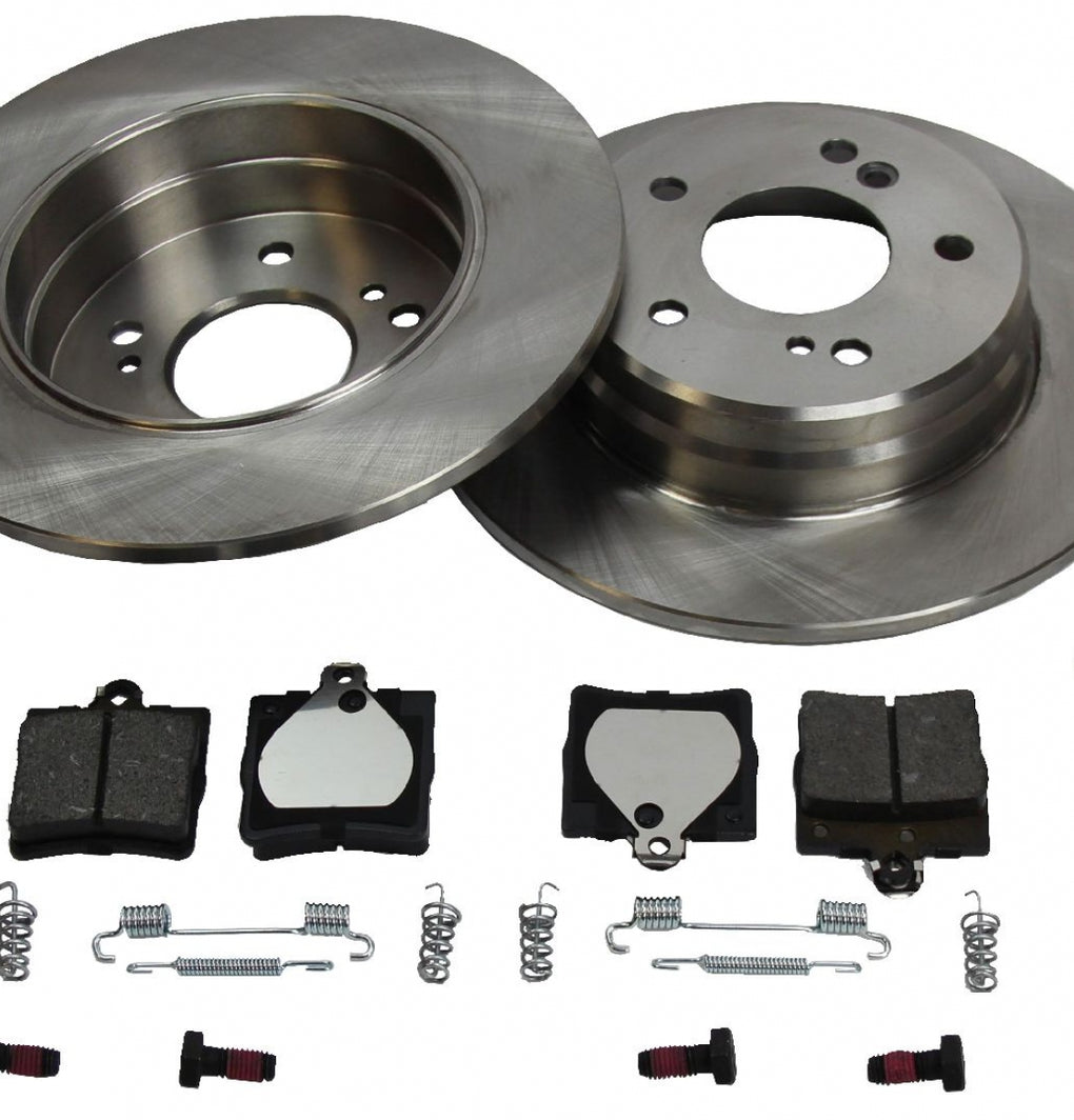 Rear Brake Discs Pads Kit MERCEDES-BENZ C-CLASS, CLC-CLASS, E-CLASS, SLK, CLK