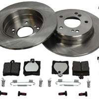 Rear Brake Discs Pads Kit MERCEDES-BENZ C-CLASS, CLC-CLASS, E-CLASS, SLK, CLK