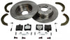 Rear Brake Discs Pads Kit MERCEDES-BENZ C-CLASS, CLC-CLASS, E-CLASS, SLK, CLK