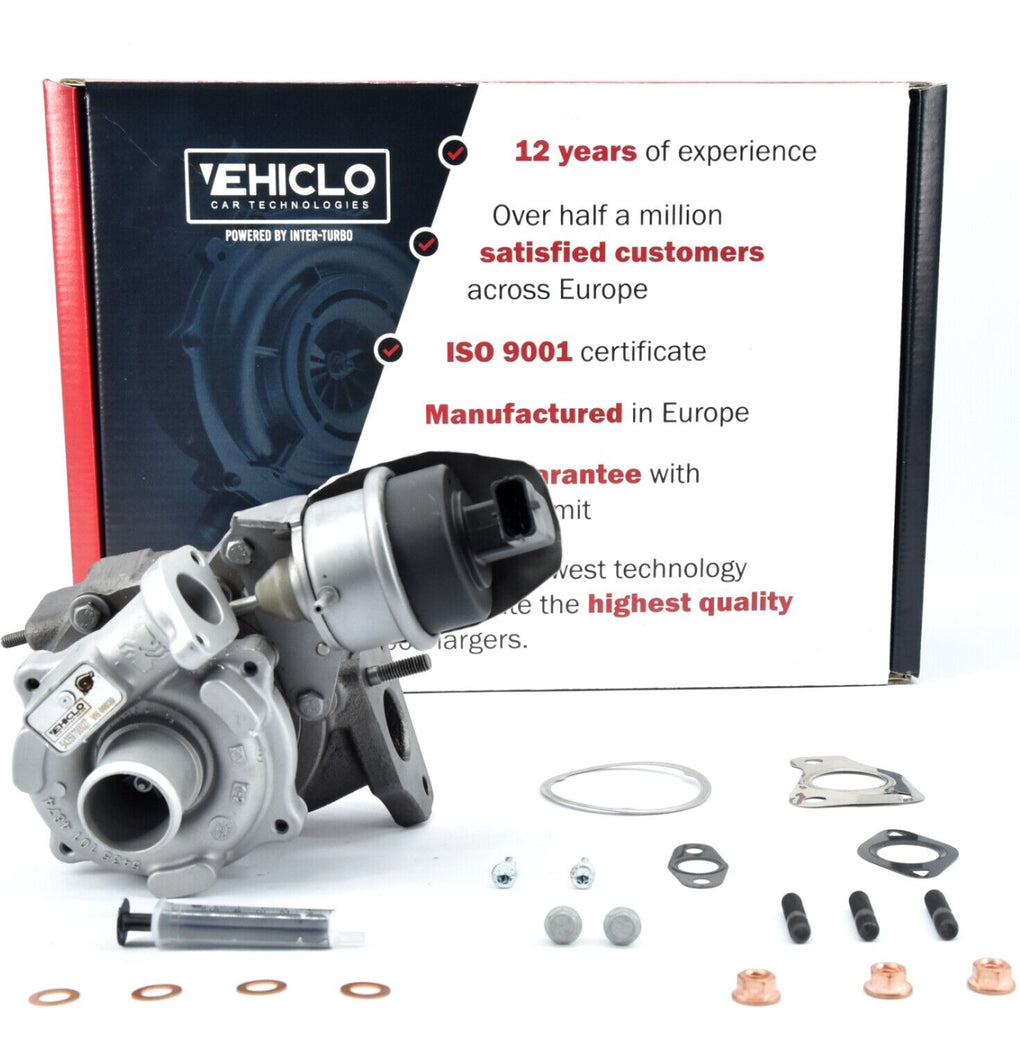 Turbocharger 54359700027 Alfa Romeo Chevrolet Fiat Vauxhall 1.3 95 BHP + GASKETS