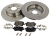 Rear Brake Discs Pads Kit For FORD GALAXY, S-MAX, LAND ROVER RANGE ROVER EVOQUE