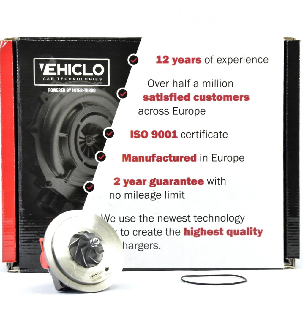 Turbocharger Cartridge CHRA 814698 B16DTL Vauxhall Astra J K 1.6 CDTi 110 BHP