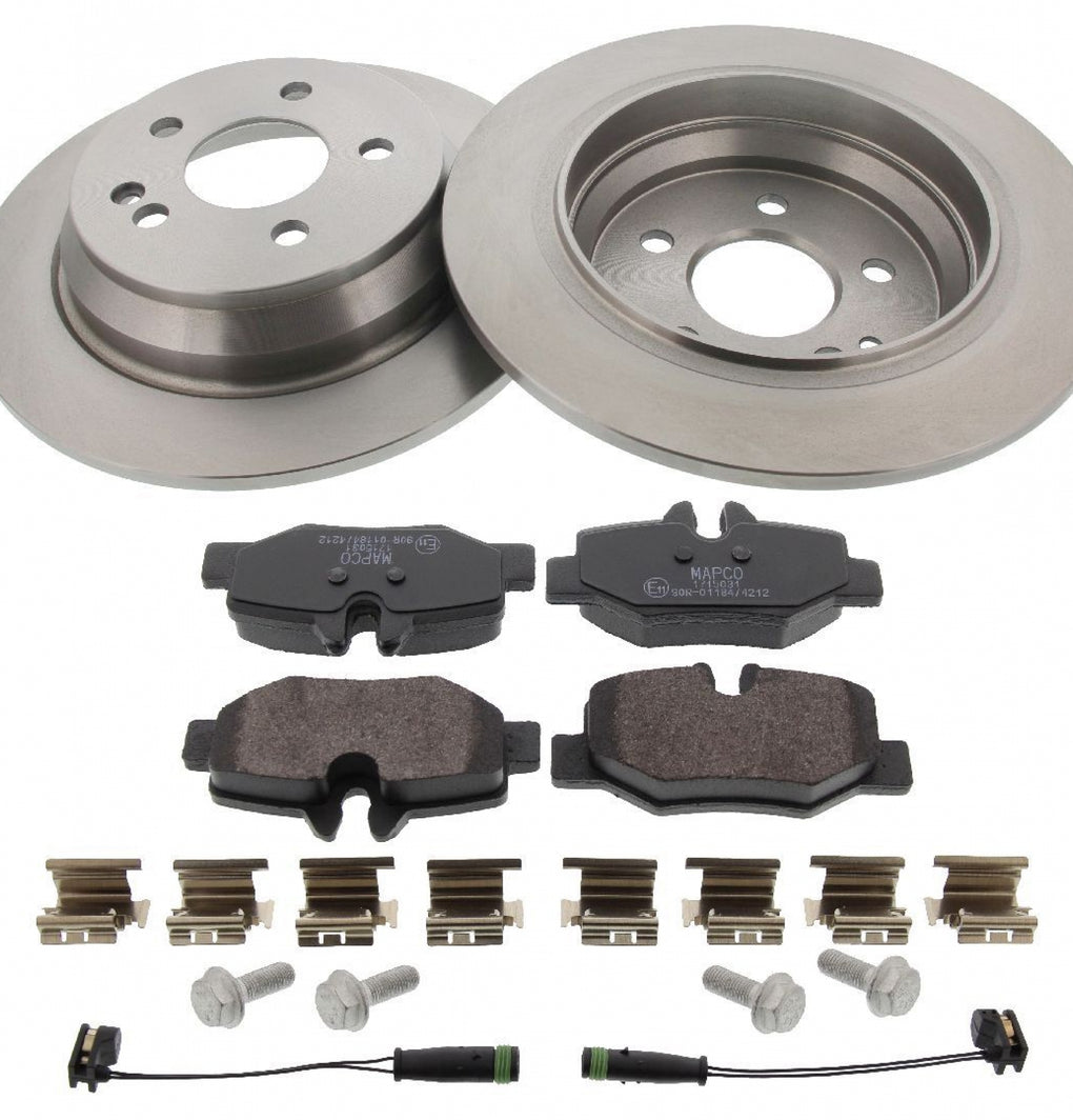 Rear Brake Discs Pads Kit For MERCEDES-BENZ VIANO VITO