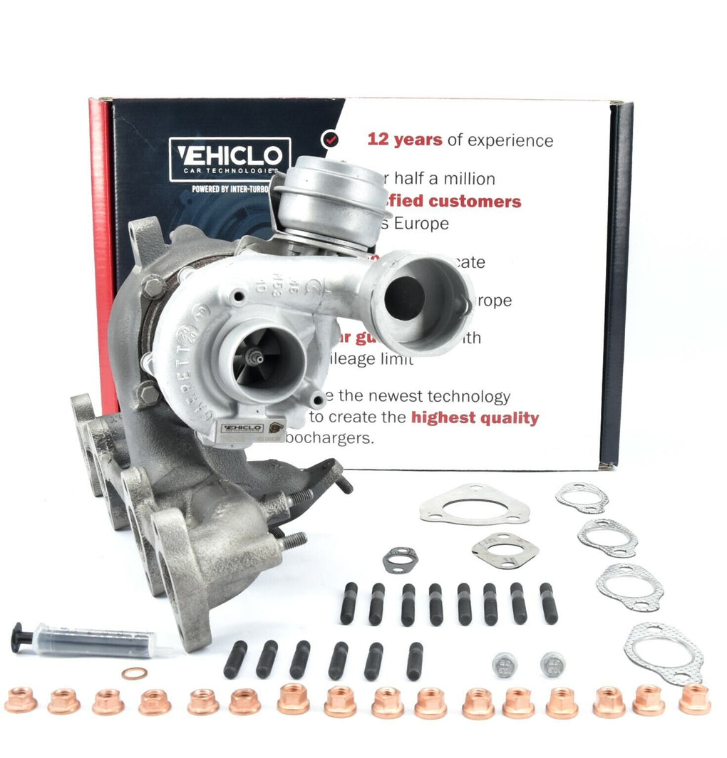 Turbocharger 721021 Audi Seat Volkswagen 1.9 TDI 110 kW 150 BHP + GASKETS