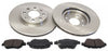 Front Brake Discs Pads Kit For VAUXHALL CORSA, CORSAVAN, ADAM