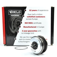 Turbocharger Cartridge CHRA 53039700207 CBBB Audi Skoda 1968 ccm 125 kW 170 BHP