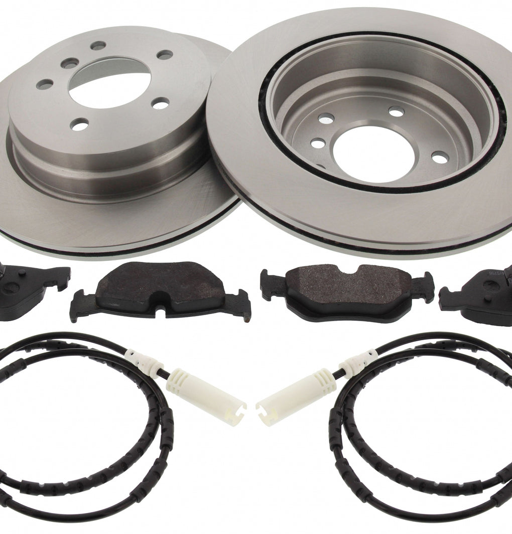 Rear Brake Discs Pads Kit For BMW 1 (E81,E87) 3 (E90,E91,E92,E93) X1 (E84)
