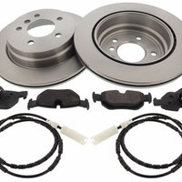 Rear Brake Discs Pads Kit For BMW 1 (E81,E87) 3 (E90,E91,E92,E93) X1 (E84)