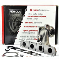 Turbocharger new housing manifold 53039700106 Audi Seat 2.0 TFSI + GASKETS