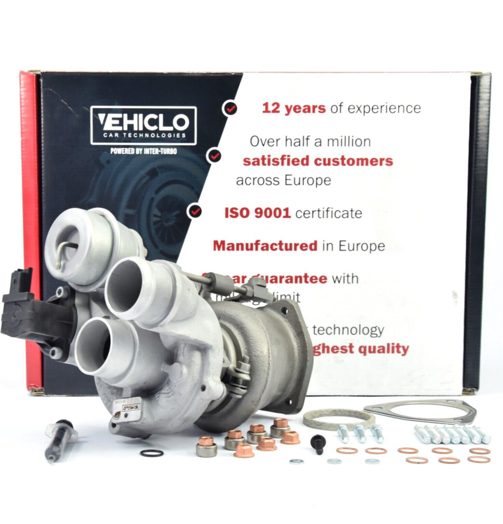 Turbocharger 53039700146 BMW Mini Cooper S 1598 ccm 155 kW 211 BHP + GASKETS