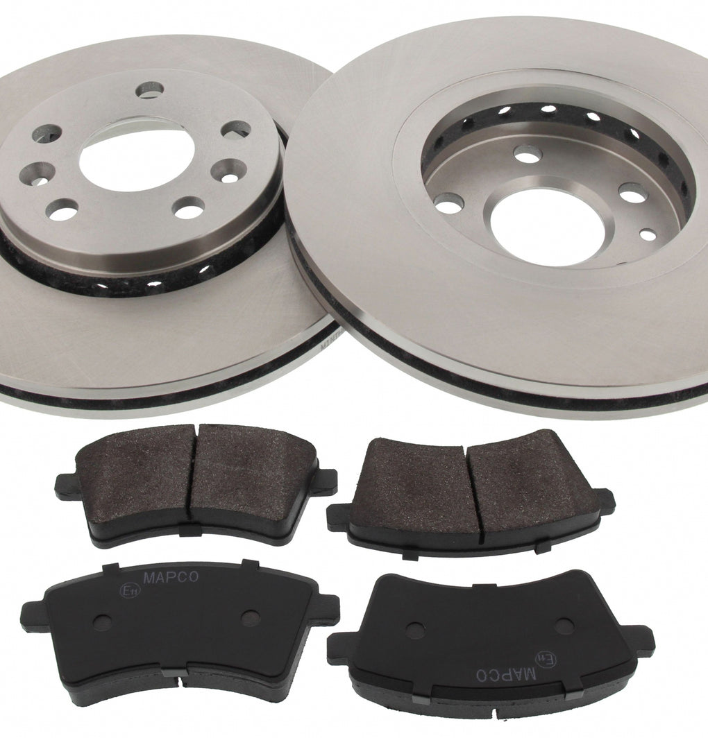 Front Brake Discs Pads Kit For MERCEDES-BENZ CITAN, RENAULT KANGOO