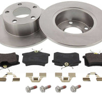 Rear Brake Discs Pads Kit For AUDI A6 C5, SKODA SUPERB VW PASSAT B5