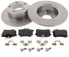Rear Brake Discs Pads Kit For AUDI A6 C5, SKODA SUPERB VW PASSAT B5