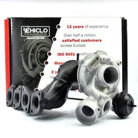 Turbocharger AL0072 Mercedes C E GLC GLK SLC SLK 1991 ccm 205 kW 279 BHP 274.920