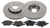 Front Brake Discs Pads Kit For AUDI A4, A6, VW PASSAT