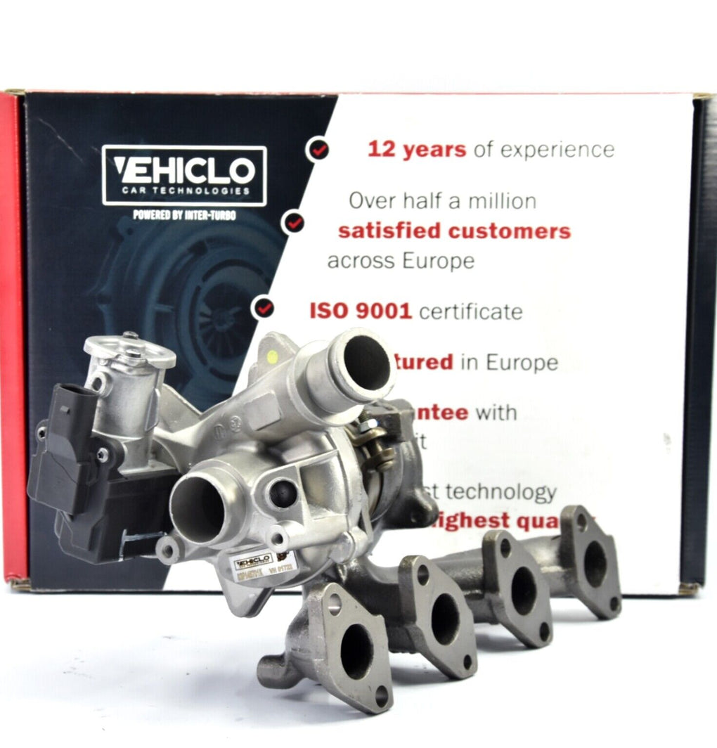 Turbocharger 03F145701K Audi Seat Skoda Volkswagen 1.2 77 kW 105 BHP IHI-9V202