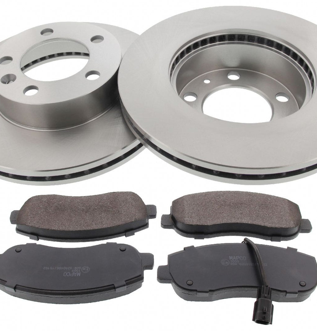 Front Brake Discs Pads Kit For NISSAN NV400, RENAULT MASTER, VAUXHALL MOVANO