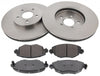 Front Brake Discs Pads Kit For JAGUAR X-TYPE, FORD MONDEO